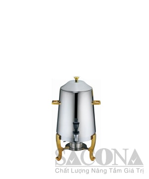 Stainless Steel Coffee Dispenser / Bình Hâm Caffe Sacona Chân Vàng