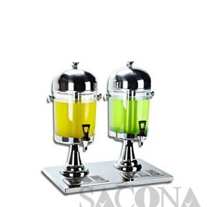 Double Heads Juice Dispenser/ Bình Đựng Nước Trái Cây Sacona 2 Ngăn