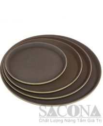 Khay Chống Trượt Tròn / Round Non-Slip Serving Trays