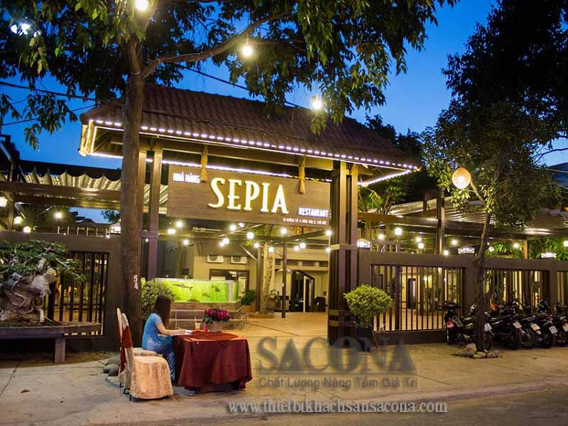   Nhà hàng Sepia - 1 Khổng Tử, P. Bình Thọ, Q
